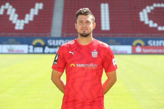 Team Presentation Zwickau Football 3 League Davy Frick FSV Zwickau 3 League, Portrait Date 2019 2020 , Zwickau, 23 07 2019, Stadium Zwickau, Football ,