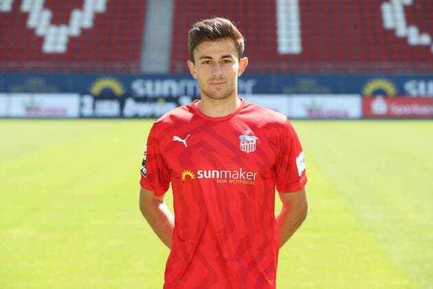 Team Presentation Zwickau Football 3 League Marcus Godinho FSV Zwickau 3 League, Portrait Date 2019 2020 , Zwickau, 23 07 2019, Stadium Zwickau, Football ,
