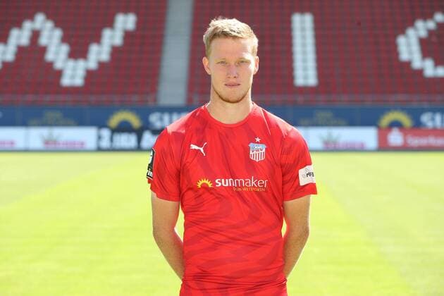 Team Presentation Zwickau Soccer 3 League Gerrit Wegkamp FSV Zwickau 3 League, Portrait Date 2019 2020 , Zwickau, 23 07 2019, Stadium Zwickau, Soccer ,