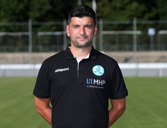 BAU 23 July 2019 Stuttgart Degerloch Football SV Stuttgarter Kickers Photo session, Ümit Sahin Goalkeeper Trainer