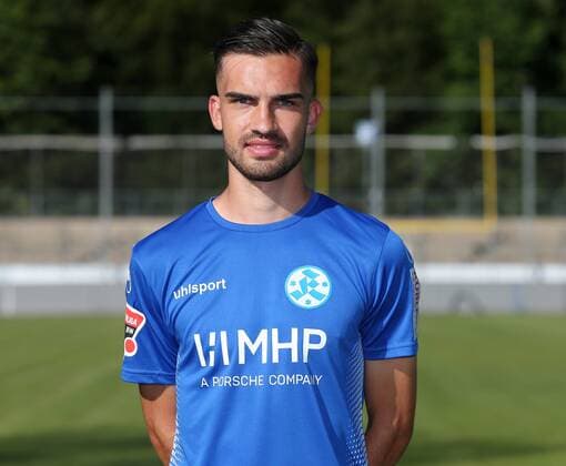 BAU 23 July 2019 Stuttgart Degerloch Football SV Stuttgarter Kickers Photo shoot, Tim Wöhrle