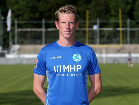 BAU 23 July 2019 Stuttgart Degerloch Football SV Stuttgarter Kickers Photo shoot, Tobias Feisthammel