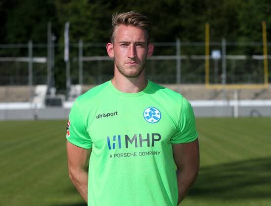 BAU 23 July 2019 Stuttgart Degerloch Football SV Stuttgarter Kickers Photo shoot, Tobias Trautner