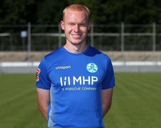 BAU 23 July 2019 Stuttgart Degerloch Football SV Stuttgarter Kickers Photo shoot, Leander Vochatzer