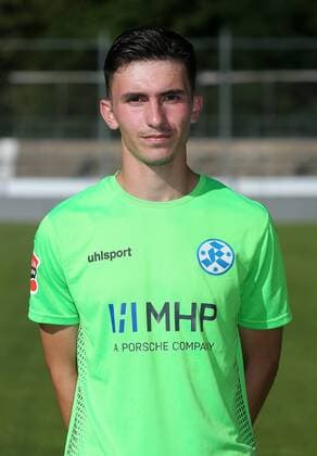 BAU 23 July 2019 Stuttgart Degerloch Football SV Stuttgarter Kickers Photo shoot, Plator Gashi