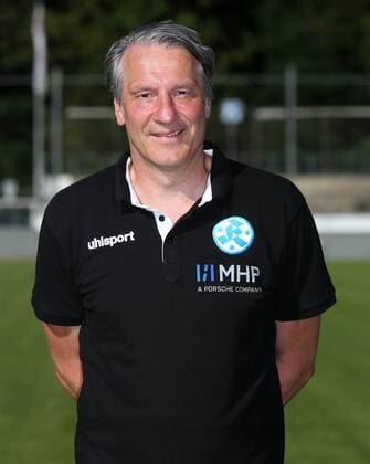 BAU 23 July 2019 Stuttgart Degerloch Football SV Stuttgarter Kickers Photo session, Lutz Siebrecht Director of Sports