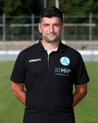 BAU 23 July 2019 Stuttgart Degerloch Football SV Stuttgarter Kickers Photo session, Ümit Sahin Goalkeeper Trainer