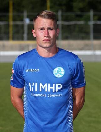 BAU 23 July 2019 Stuttgart Degerloch Football SV Stuttgarter Kickers Photo shoot, Malte Moos
