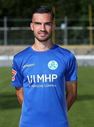 BAU 23 July 2019 Stuttgart Degerloch Football SV Stuttgarter Kickers Photo shoot, Tim Wöhrle