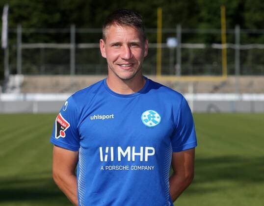 BAU 23 July 2019 Stuttgart Degerloch Football SV Stuttgarter Kickers Photo shoot, Patrick Auracher
