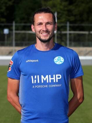 BAU 23 July 2019 Stuttgart Degerloch Football SV Stuttgarter Kickers Photo shoot, Mijo Tunjic