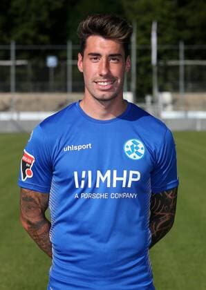 BAU 23 July 2019 Stuttgart Degerloch Football SV Stuttgarter Kickers Photo shoot, Cristian GilŽs