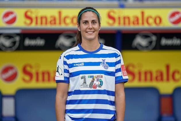 Kristina Maksuti MSV Duisburg , Football Flyeralarm Women Bundesliga Season 2019 2020 Photo shoot MSV Duisburg, Duisburg, Schauinsland Reisen Arena, 24 07 2019, DFB regulations prohibit any use of photographs as image sequences and or quasi video Duisburg Schauinsland Reisen Arena Nordrhein Westfalen Germany