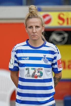 Julia Debitzki MSV Duisburg , Soccer Flyeralarm Women Bundesliga Season 2019 2020 Photo shoot MSV Duisburg, Duisburg, Schauinsland Reisen Arena, 24 07 2019, DFB regulations prohibit any use of photographs as image sequences and or quasi video Duisburg Schauinsland Reisen Arena Nordrhein Westfalen Germany
