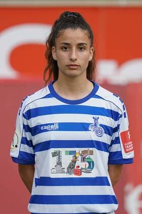Narjiss Ahamad MSV Duisburg , Football Flyeralarm Women Bundesliga Season 2019 2020 Photo shoot MSV Duisburg, Duisburg, Schauinsland Reisen Arena, 24 07 2019, DFB regulations prohibit any use of photographs as image sequences and or quasi video Duisburg Schauinsland Reisen Arena Nordrhein Westfalen Germany
