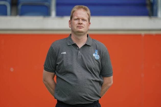 Christian Mittelbach Zeugwart MSV Duisburg , Football Flyeralarm Women Bundesliga Season 2019 2020 Photo shoot MSV Duisburg, Duisburg, Schauinsland Reisen Arena, 24 07 2019, DFB regulations prohibit any use of photographs as image sequences and or quasi video Duisburg Schauinsland Reisen Arena Nordrhein Westfalen Germany