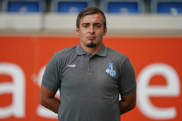 Goalkeeper Coach Marc Ernzer MSV Duisburg , Football Flyeralarm Women Bundesliga Season 2019 2020 Photo shoot MSV Duisburg, Duisburg, Schauinsland Reisen Arena, 24 07 2019, DFB regulations prohibit any use of photographs as image sequences and or quasi video Duisburg Schauinsland Reisen Arena Nordrhein Westfalen Germany
