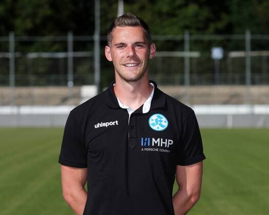 Stuttgarter Kickers Photo shoot 2019 2020 Germany, Stuttgart, 23 07 2019, Football, Oberliga BW, Season 2019 2020, Stuttgarter Kickers, Photo shoot Yannick Dreyer Co Coach