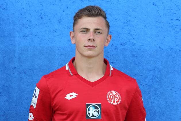 LUCAS HERMES 1. FSV MAINZ 05 II FUSSBALL, GER, REGIONALLIGA SUEDWEST, PORTRAETTERMIN 2019 2020, 