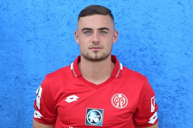 LAURIN STICH 1. FSV MAINZ 05 II FUSSBALL, GER, REGIONALLIGA SUEDWEST, PORTRAETTERMIN 2019 2020, 