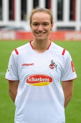 Cologne, Geißbockheim, 16 07 2019 Vanessa Zilligen at the team photo of the womens team of 1 FC Cologne Season 2019 20 on Tuesday 16 July 2019 at Geißbockheim, Cologne Team photo 1 FC Cologne Season 2019 20