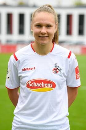 Cologne, Geißbockheim, 16 07 2019 Kristina Hild at the team photo of the womens team of 1 FC Cologne Season 2019 20 on Tuesday 16 July 2019 at Geißbockheim, Cologne Team photo 1 FC Cologne Season 2019 20