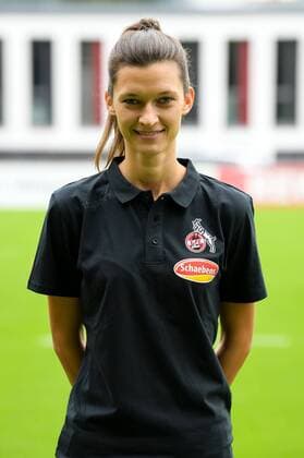 Köln, Geißbockheim, 16 07 2019 Marie Pyko at the team photo of the womens team of 1 FC Köln Saison 2019 20 on Tuesday, 16 July 2019 at Geißbockheim, Köln Team photo 1 FC Köln Saison 2019 20