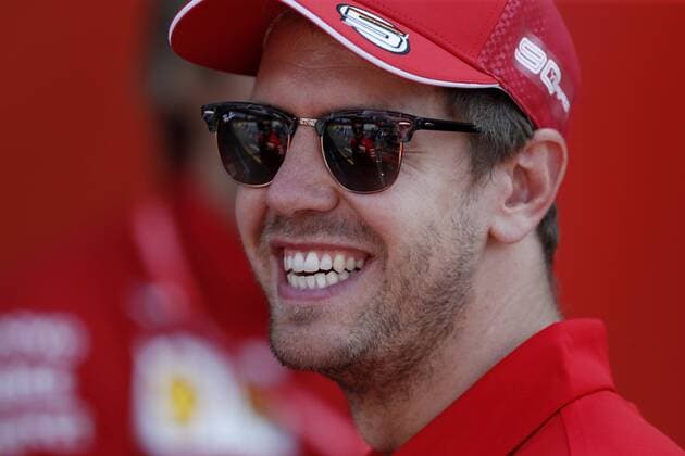 VETTEL Sebastian Team Scuderia Ferrari F1 GP from Germany Hockenheim 2019 Vettel Thursday at the track visit 25 07 2019 Hockenheim