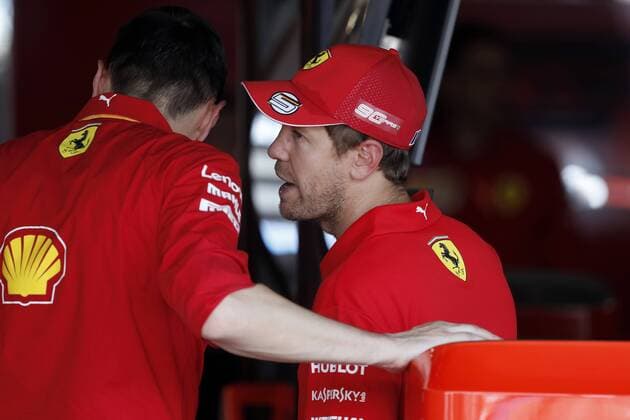 VETTEL Sebastian Team Scuderia Ferrari F1 GP from Germany Hockenheim 2019 25 07 2019 Hockenheim