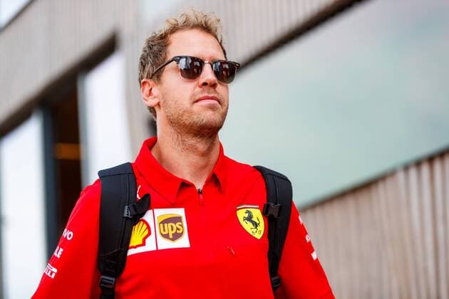 Sebastian Vettel Scuderia Ferrari Mission Winnow comes to the paddock, Mercedes Benz Grand Prix of Germany 2019, Motorsport, Formula 1, 25 07 2019, Mercedes Benz Grand Prix of Germany 2019, Motorsport, Formula 1, 25 07 2019 Hockenheim Copyright: xEIBNER AlexanderxNeisx EP_ANS