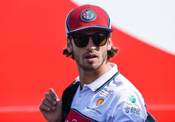 25 07 2019, xpsx, Motorsport FIA Formula 1, Mercedes Benz Grand Prix of Germany 2019 v l Antonio Giovinazzi Alfa Romeo Racing 99 ITA Hockenheim