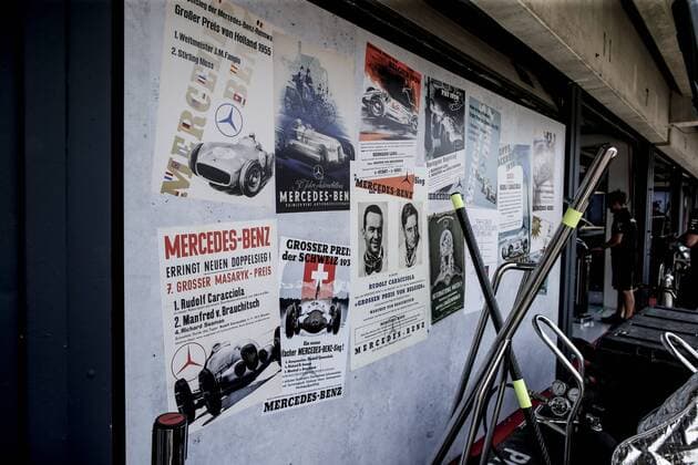 Motorsports: FIA Formula One World Championship, WM, Weltmeisterschaft 2019, Grand Prix of Germany, Historical poster Hockenheim Germany