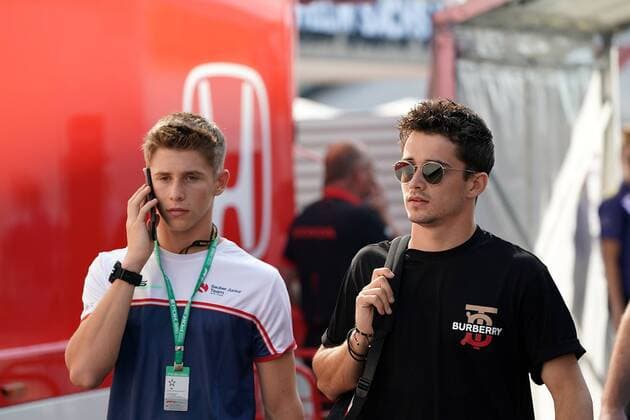 Hockenheim, Germany, 25 07 2019, Formula 1, Formula 1, Germany Grand Prix, Arthur Leclerc and Charles Leclerc MCO 16 , Scuderia Ferrari Mission Winnow Hockenheim Hockenheim Ring Baden Wuerttemberg Germany eu images 09 506 036373 eu-images-506