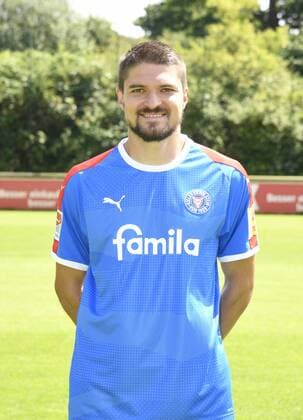 Aleksandar Ignjovski Holstein Kiel 2 BL, portrait date 2019 2020, football, men, 25 07 19 Kiel NLZ Projendorf Kiel Germany