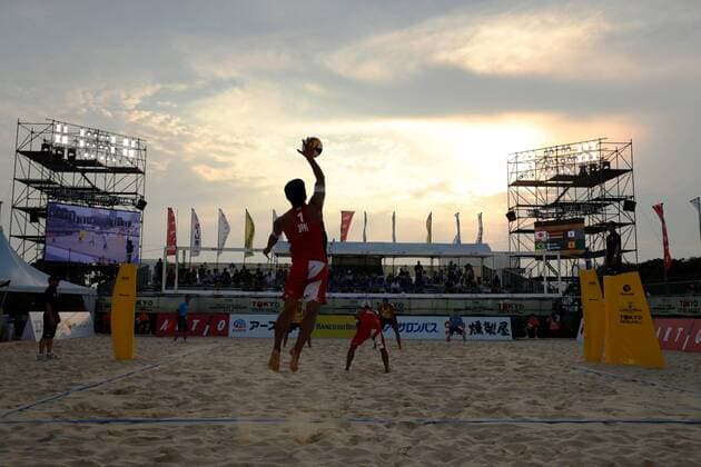 Takumi Takahashi (JPN), JULY 25, 2019 - Beach volleyball, Beachvolleyball : FIVB Beach Volleyball World Tour 2019 Tokyo Men s Pool F at Shiokaze Park in Tokyo, Japan. Noxthirdxpartyxsales  (108599036)