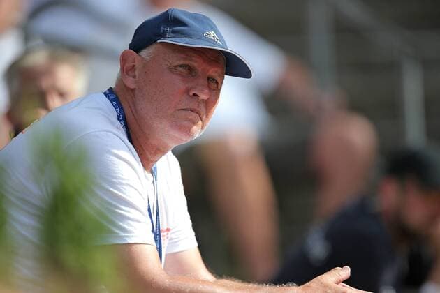 25 07 2019, ATP Mens Tennis Tournament, Hamburg European Open 2019 Alexander Michailowitsch Swerew Father of Alexander Zverev