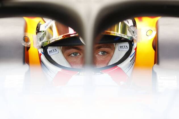 Sport Bilder des Tages Motorsports: FIA Formula One World Championship, WM, Weltmeisterschaft 2019, Grand Prix of Germany, 33 Max Verstappen (NLD, Aston Martin Red Bull Racing), Hockenheim Germany