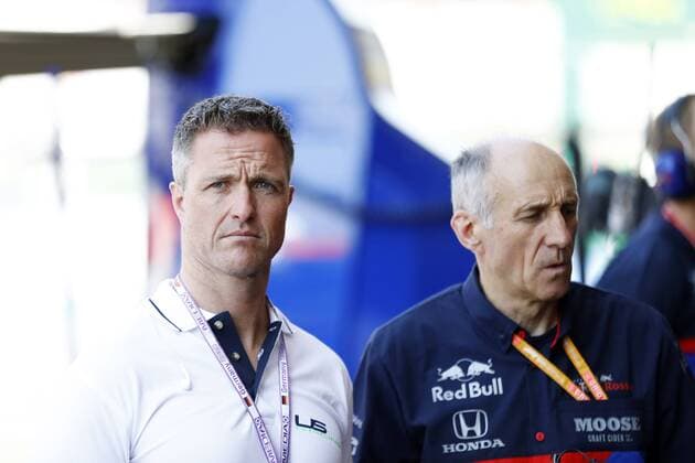 Motorsports: FIA Formula One World Championship, WM, Weltmeisterschaft 2019, Grand Prix of Germany, Ralf Schumacher (GER), Franz Tost (AUT, Red Bull Toro Rosso Honda), Hockenheim Germany