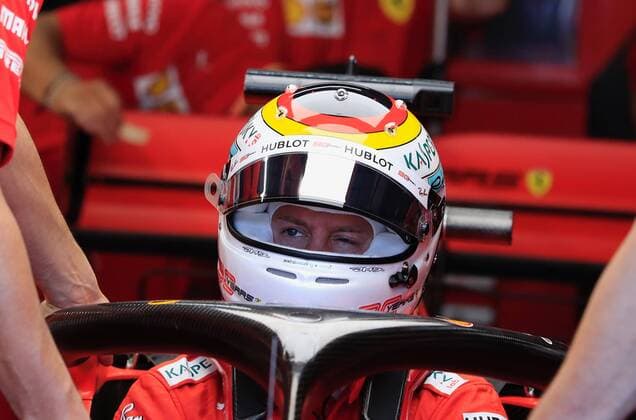 Sebastian Vettel, Scuderia Ferrari, formula 1 GP, Germany at Hockenheim, 27 07 2019 Photo mspb Jerry Andre Sebastian Vettel, formula 1 GP, Germany