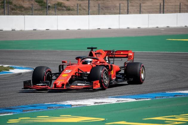 Sebastian Vettel, Scuderia Ferrari, formula 1 GP, Germany at Hockenheim, 27 07 2019 Photo mspb Jerry Andre Sebastian Vettel, formula 1 GP, Germany