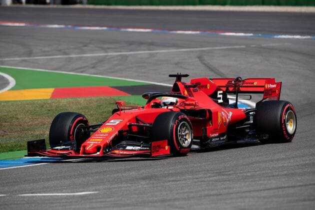 Sebastian Vettel, Scuderia Ferrari, formula 1 GP, Germany at Hockenheim, 27 07 2019 Photo mspb Jerry Andre Sebastian Vettel, formula 1 GP, Germany