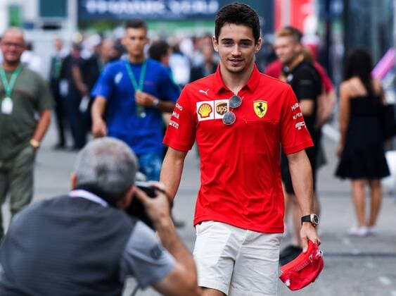 27 07 2019, xpsx, Motorsport FIA Formula 1, Mercedes Benz Grand Prix of Germany 2019 3 Free Practice v l Charles Leclerc Scuderia Ferrari Mission Winnow 16 MCO Hockenheim