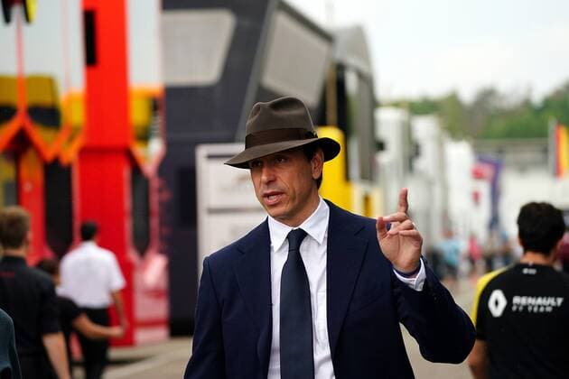 Hockenheim, Germany, 27 07 2019, Formula 1, Formula 1, Germany Grand Prix, Toto Wolff Mercedes in retro look Hockenheim Hockenheim Ring Baden Wuerttemberg Germany eu images 09 506 036785 eu-images-506