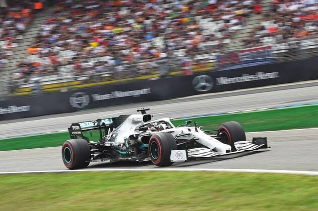 27 07 2019, xekx, FIA Formula 1, Formula 1 Mercedes Benz Grand Prix of Germany 2019 Qualification emspor, v l DFL DFB REGULATIONS PROHIBIT ANY USE OF PHOTOGRAPHS as IMAGE SEQUENCES and or QUASI VIDEO Hockenheim eel-fotografie Eberhard Krieger