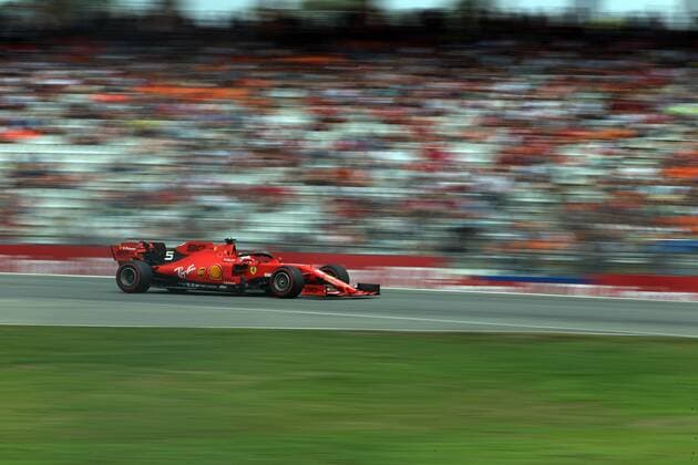 Photo4 LaPresse 27 07 2019 Hockenheim, Germany Grand Prix Formula One Germany 2019 In the pic: Sebastian Vettel (GER) Scuderia Ferrari SF90  Copyright: xPhoto4 LaPressex