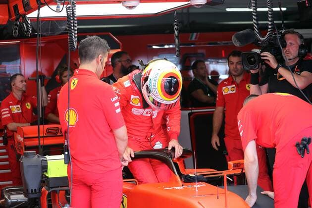 Photo4 LaPresse 27 07 2019 Hockenheim, Germany Grand Prix Formula One Germany 2019 In the pic: Sebastian Vettel (GER) Scuderia Ferrari SF90  Copyright: xPhoto4 LaPressex