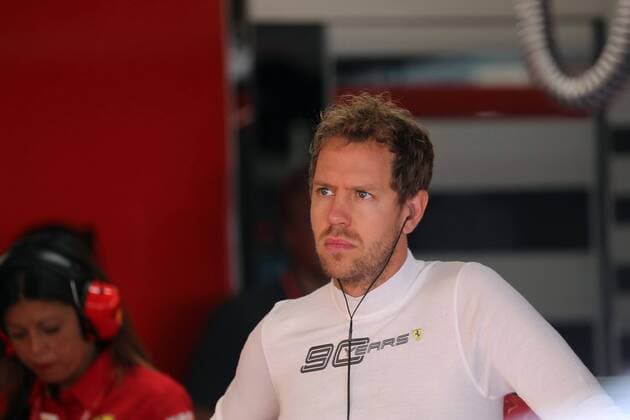 Photo4 LaPresse 27 07 2019 Hockenheim, Germany Grand Prix Formula One Germany 2019 In the pic: Sebastian Vettel (GER) Scuderia Ferrari SF90  Copyright: xPhoto4 LaPressex