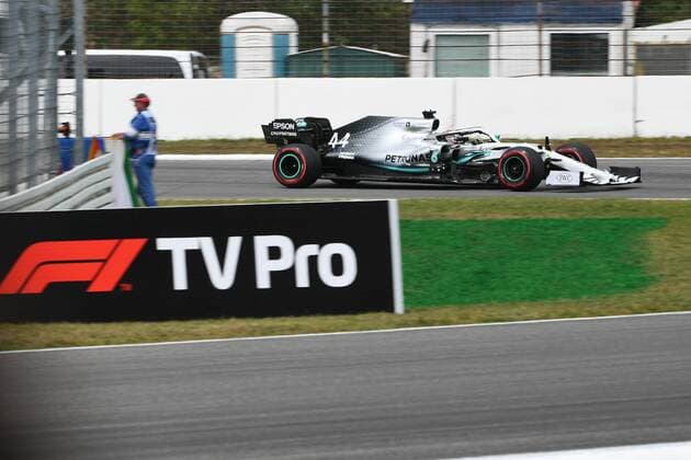 July 27, 2019, Hockenheim, Germany: English five time World Champions Lewis Hamilton of German team Mercedes-AMG Petronas Motosport driving his single-seater Mercedes W10, with special livery for 125th year of motorsport activity, during the 78th edition of the German GP, 11th stage of the Formula 1 World Championship, WM, Weltmeisterschaft in Hockenheimring Circuit, in Hockenheim, Germany, on 27 July 2019. .F1 Grand Prix of Germany - Final Practice - ZUMAn230 20190727_zaa_n230_099 Copyright: xAndreaxDiodatox