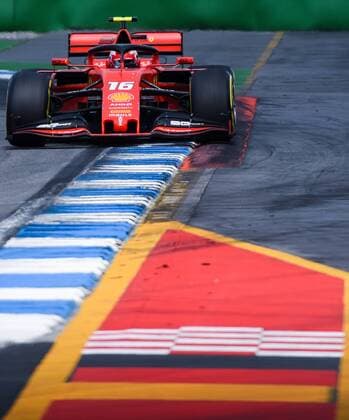 27 07 2019, xpsx, Motorsport FIA Formula 1, Mercedes Benz Grand Prix of Germany 2019 3 Free Practice v l Charles Leclerc Scuderia Ferrari Mission Winnow 16 MCO Hockenheim