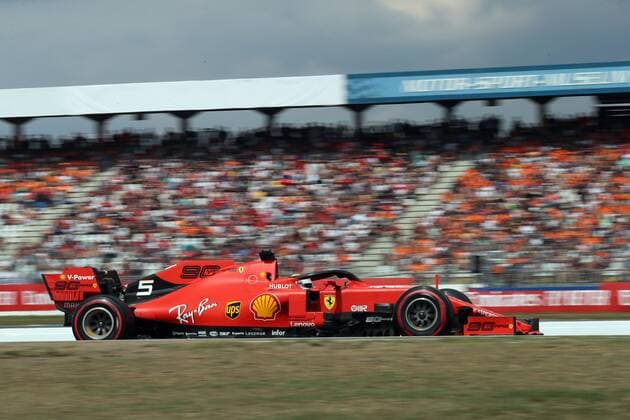 Photo4 LaPresse 27 07 2019 Hockenheim, Germany Grand Prix Formula One Germany 2019 In the pic: Sebastian Vettel (GER) Scuderia Ferrari SF90  Copyright: xPhoto4 LaPressex